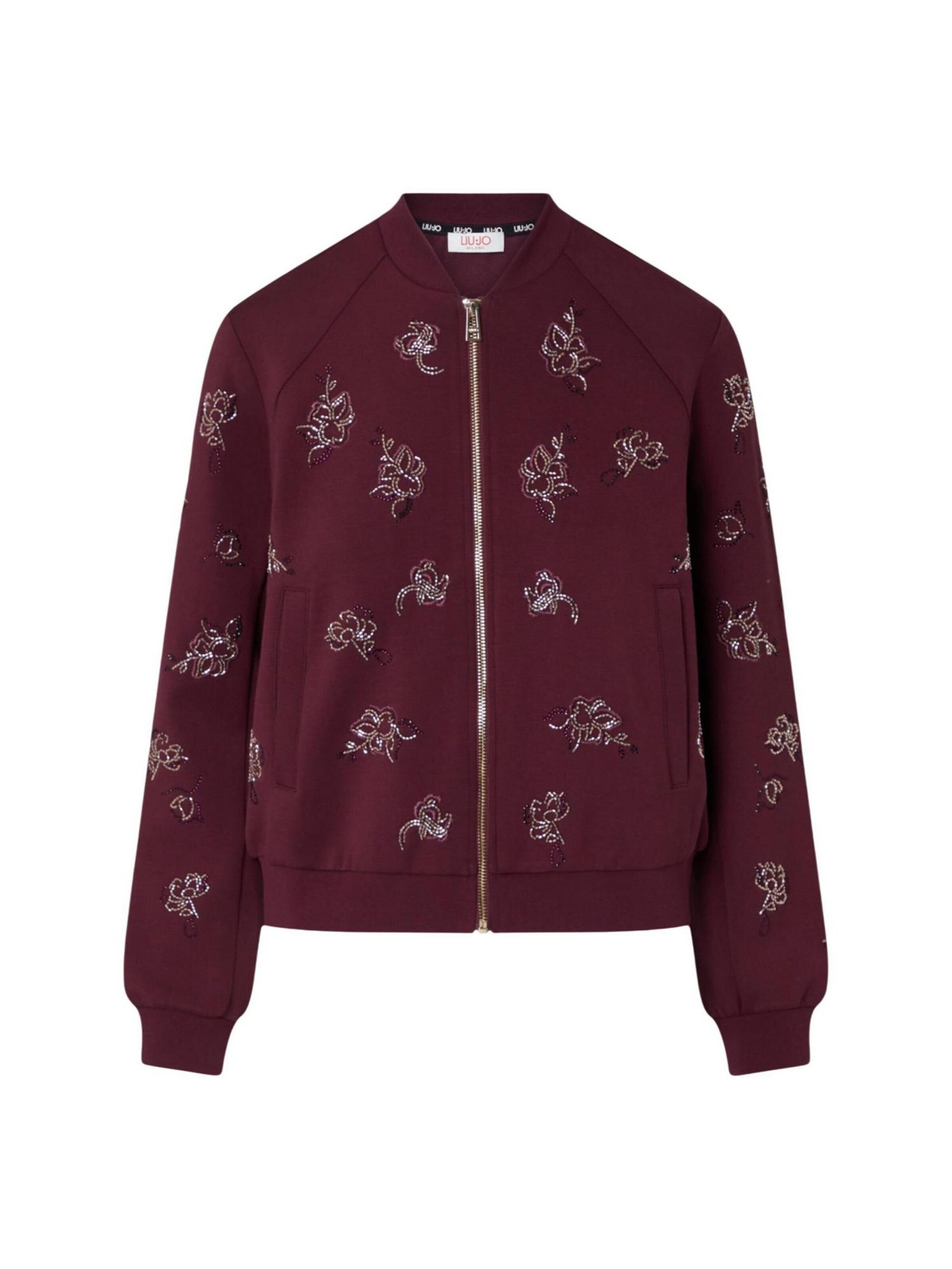 Liu Jo Sweatjacka 'FELPA APERTA TF6133 J3958' i lila