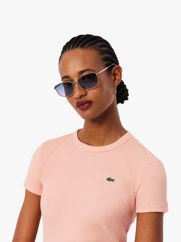 LACOSTE - Camisa em rosa