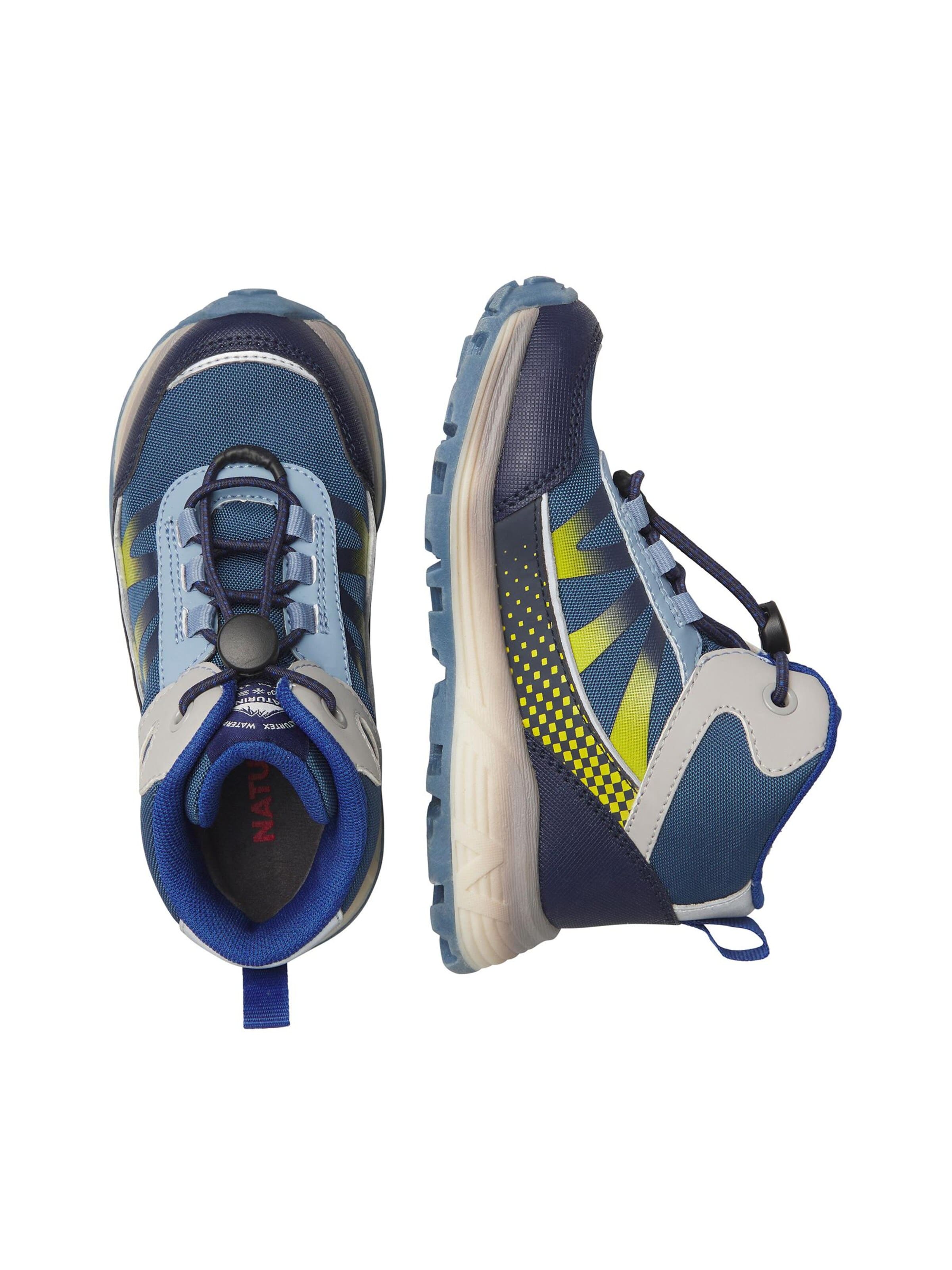 NATURINO Sneakers 'DRYFORCE HIGH WP.' in Blauw