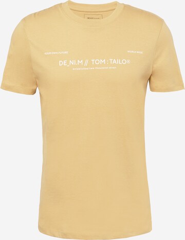 TOM TAILOR DENIM T-Shirt in Braun: predná strana