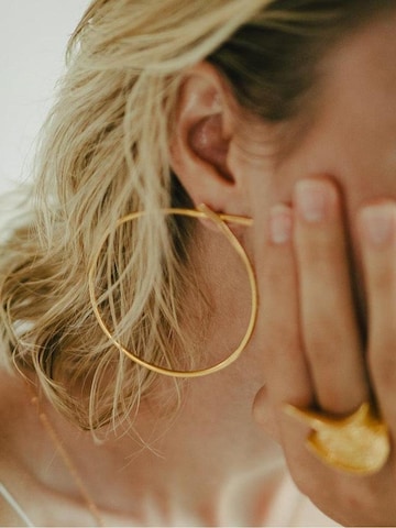 Les Reines Ohrringe 'Golden Delphi'‌‌‌‌ in Gold