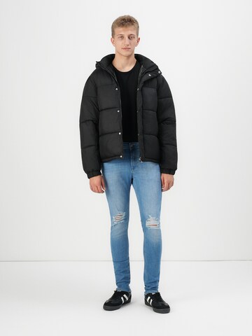 JACK & JONES Демисезонная куртка 'JCOUnion' в Черный