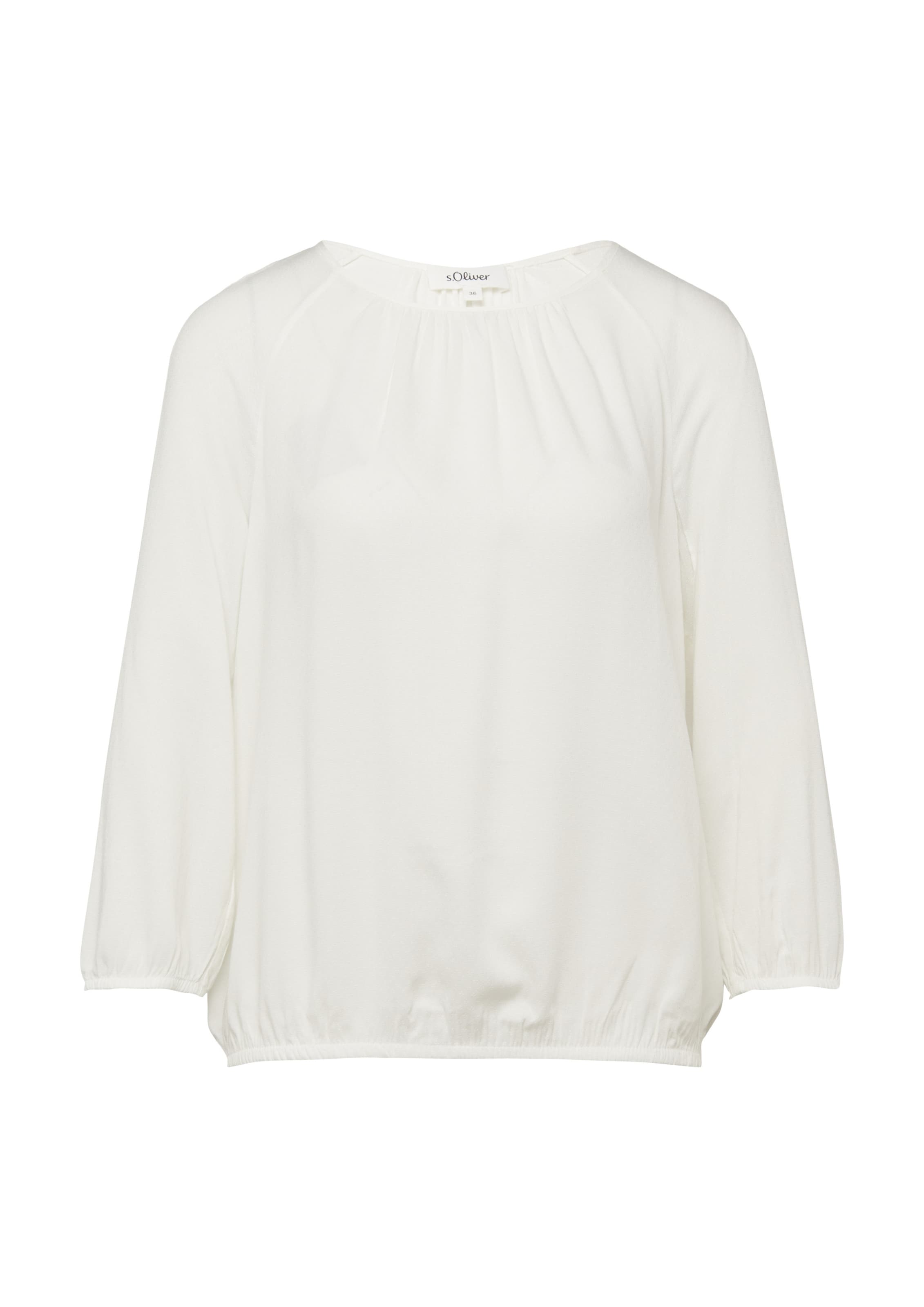 Chemisier s.Oliver en blanc : devant