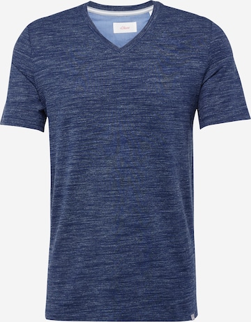 s.Oliver T-Shirt in Blau: Vorderseite
