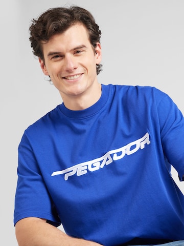 Pegador Shirt 'MANOR' in Blauw