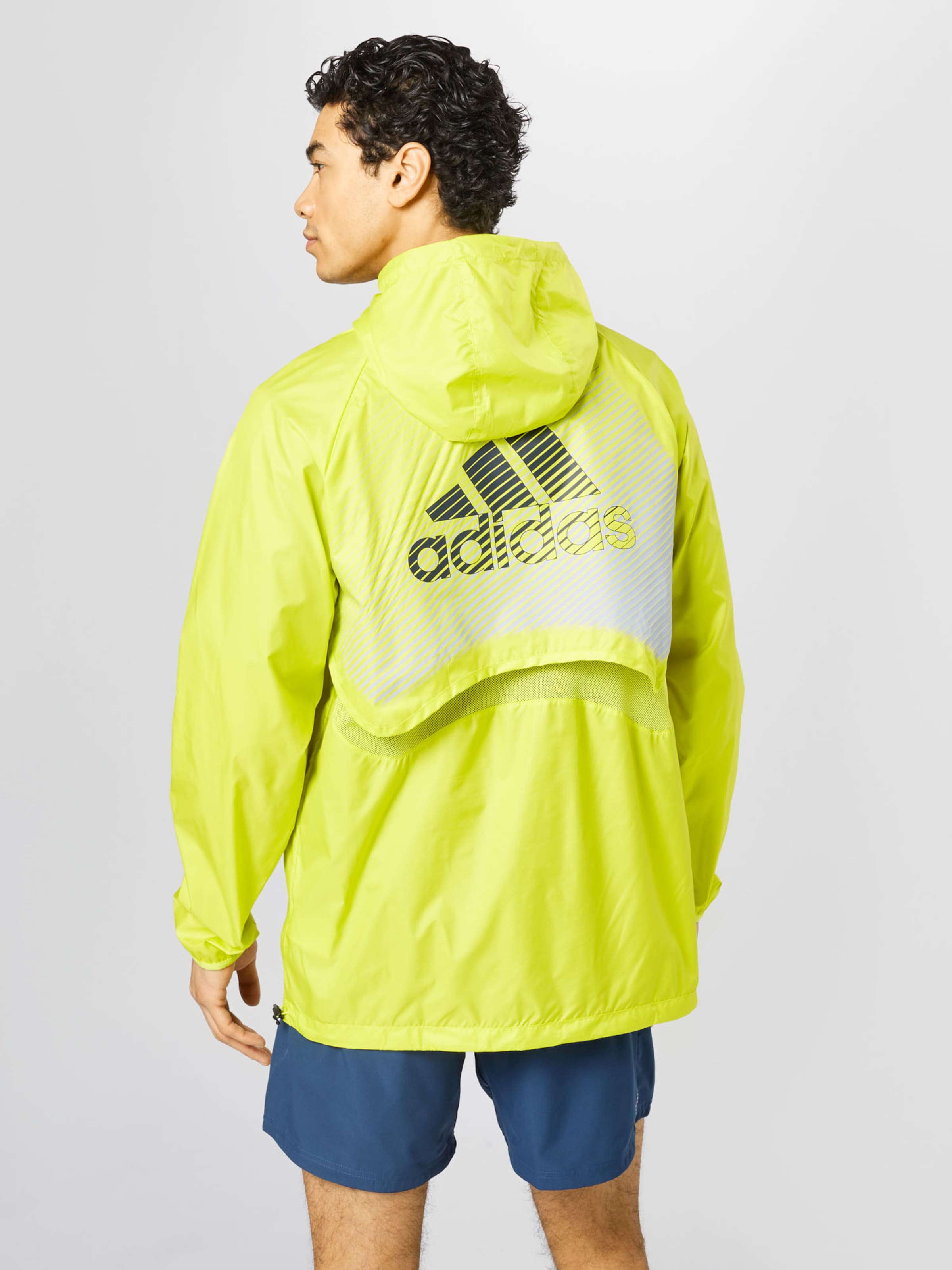 Männer Sportarten ADIDAS PERFORMANCE Sportjacke in Neongelb - ZA40468 Männer Sportarten ADIDAS PERFORMANCE Sportjacke in Neongelb - ZA40468