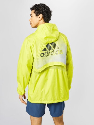 Geacă sport de la ADIDAS SPORTSWEAR pe galben