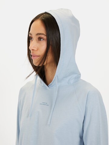 CAMEL ACTIVE Hoodie aus reiner Baumwolle in Blau