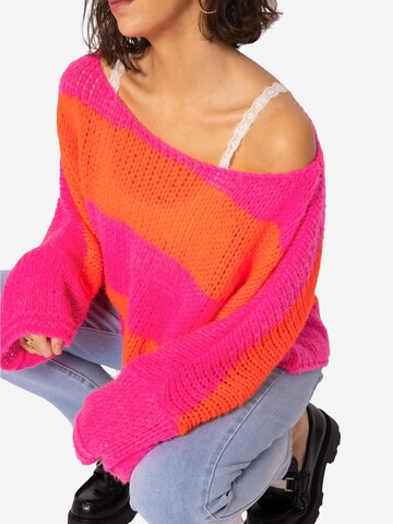 SASSYCLASSY Oversized sweater in Pink