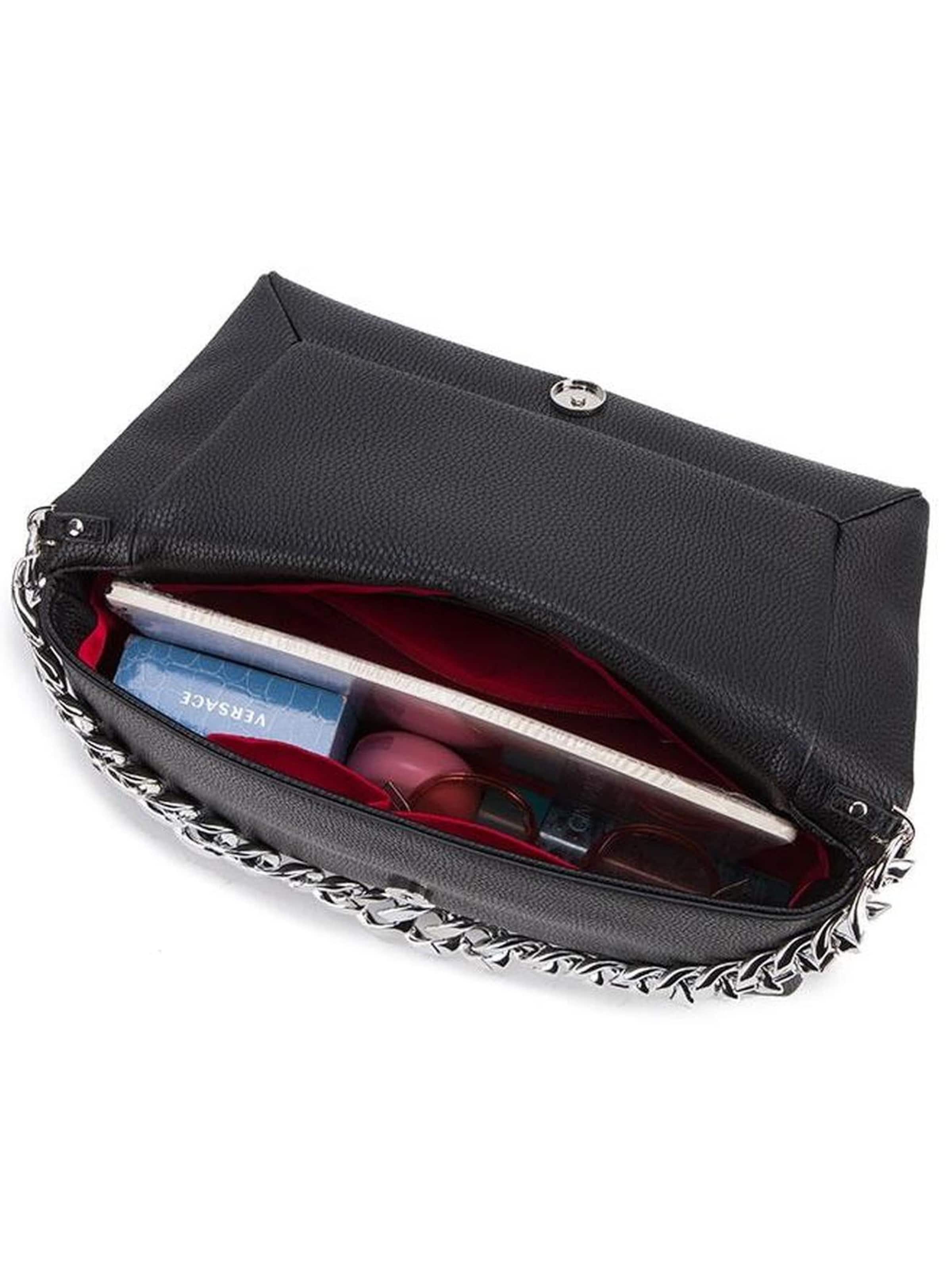 Princely London Schultertasche 'Peggy'‌‌‌‌‌‌‌‌‌ in Schwarz