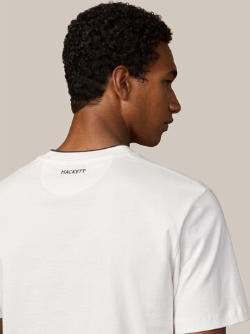 Hackett London T-Shirt 'Heritage' in Weiß