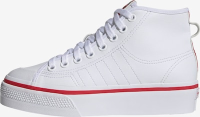 Sneaker alta 'Nizza' ADIDAS ORIGINALS di colore rosso chiaro / bianco, Visualizzazione prodotti