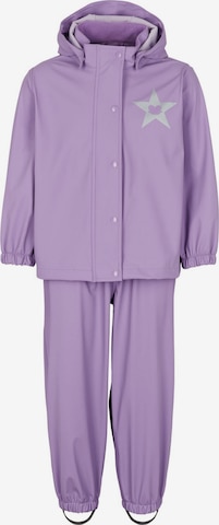 Costume fonctionnel Fred's World by GREEN COTTON en violet : devant