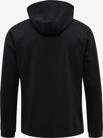 Hummel Athletic Zip-Up Hoodie in Black