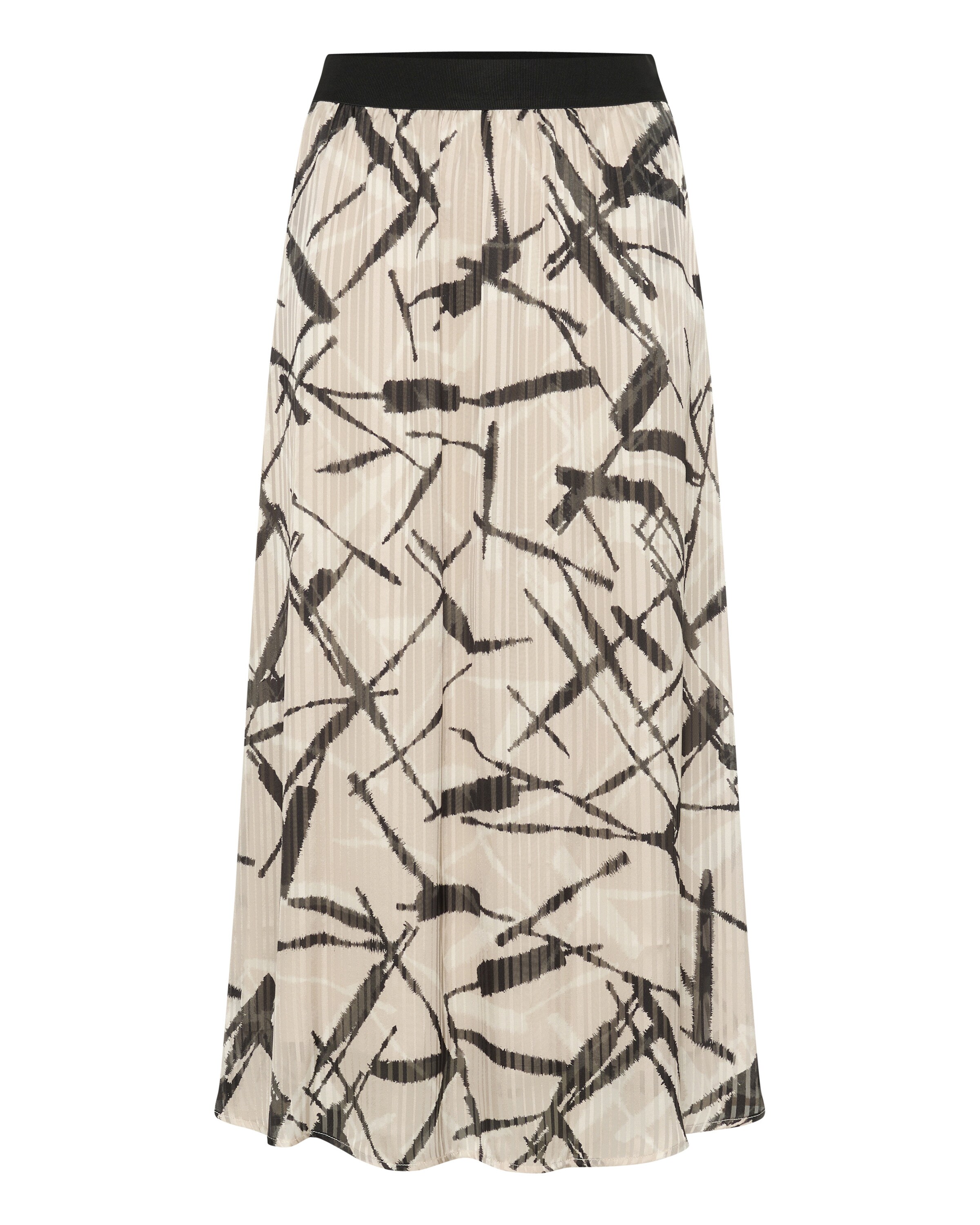 Kaffe Nederdel 'Archy' i beige: forside