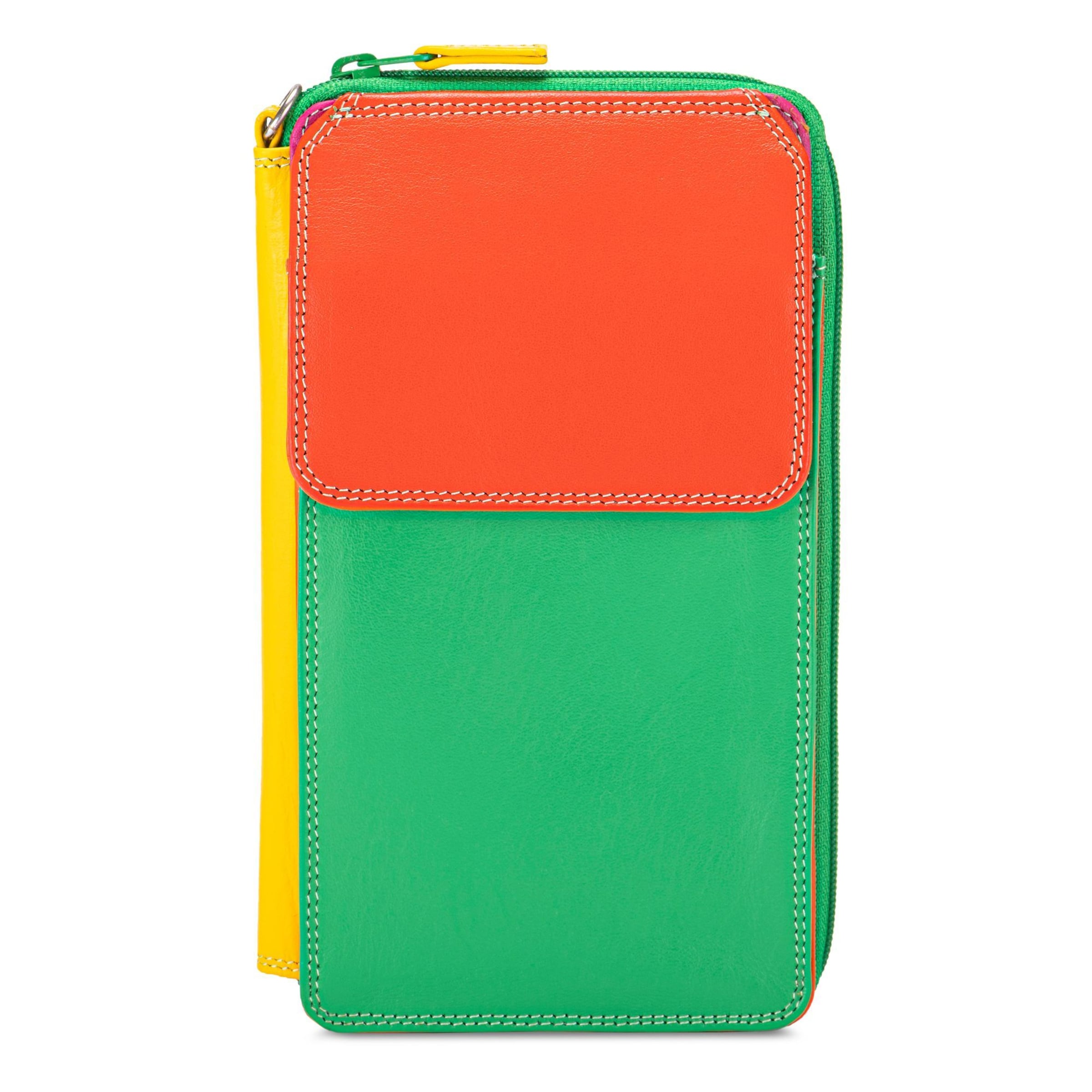 Portamonete 'Multi Purse' di mywalit in verde: frontale