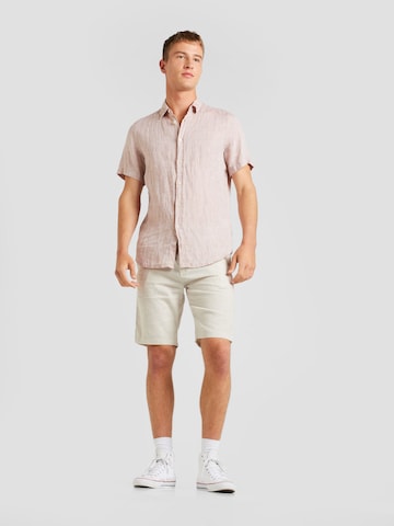 UNITED COLORS OF BENETTON Regular Fit Hemd in Pink