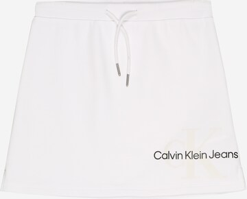 Gonna di Calvin Klein Jeans in bianco: frontale