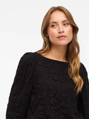 VILA Bluse 'VIDevera' i sort