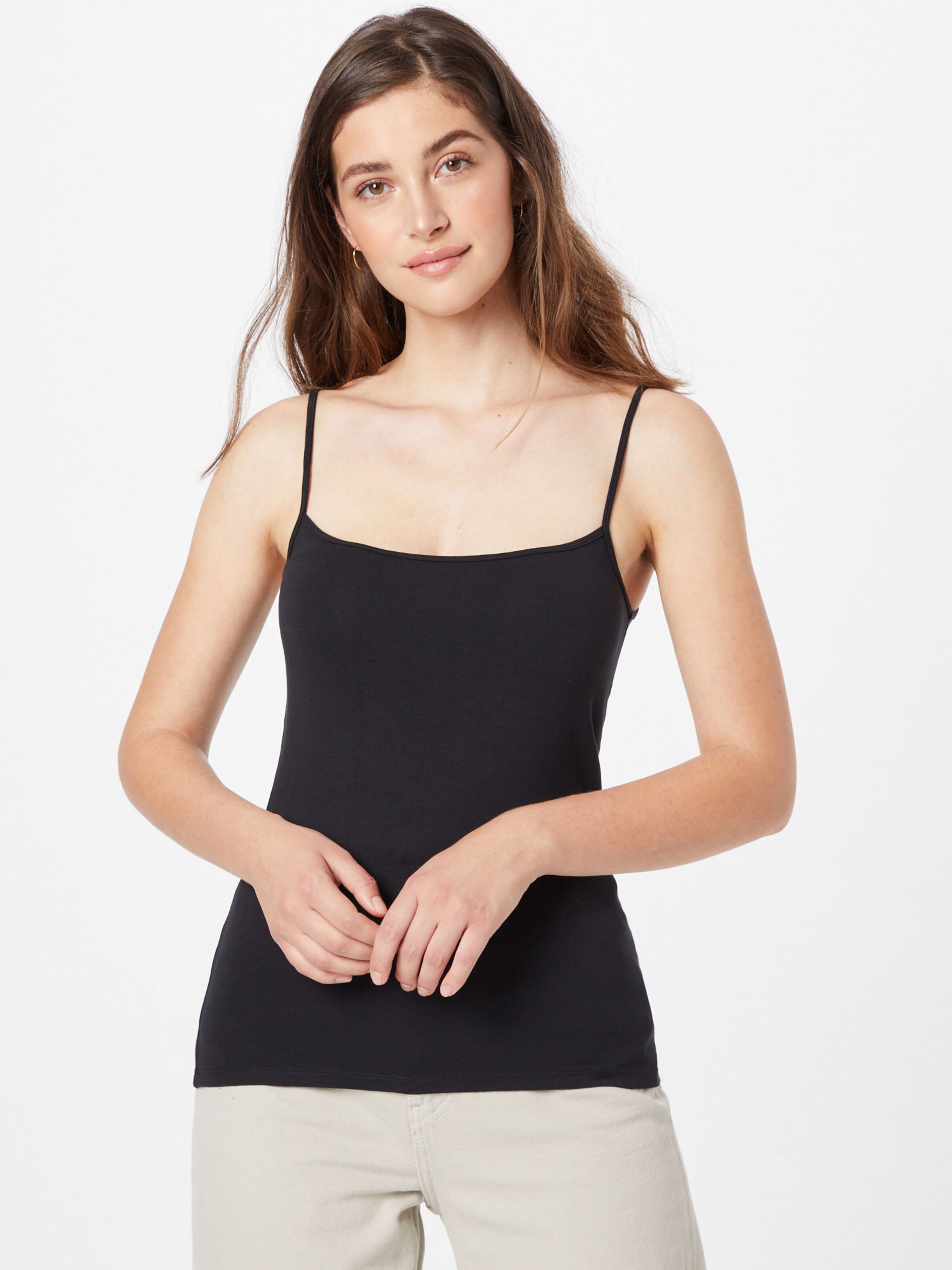 Frauen Große Größen ESPRIT Top in Schwarz - MI02213 Frauen Große Größen ESPRIT Top in Schwarz - MI02213