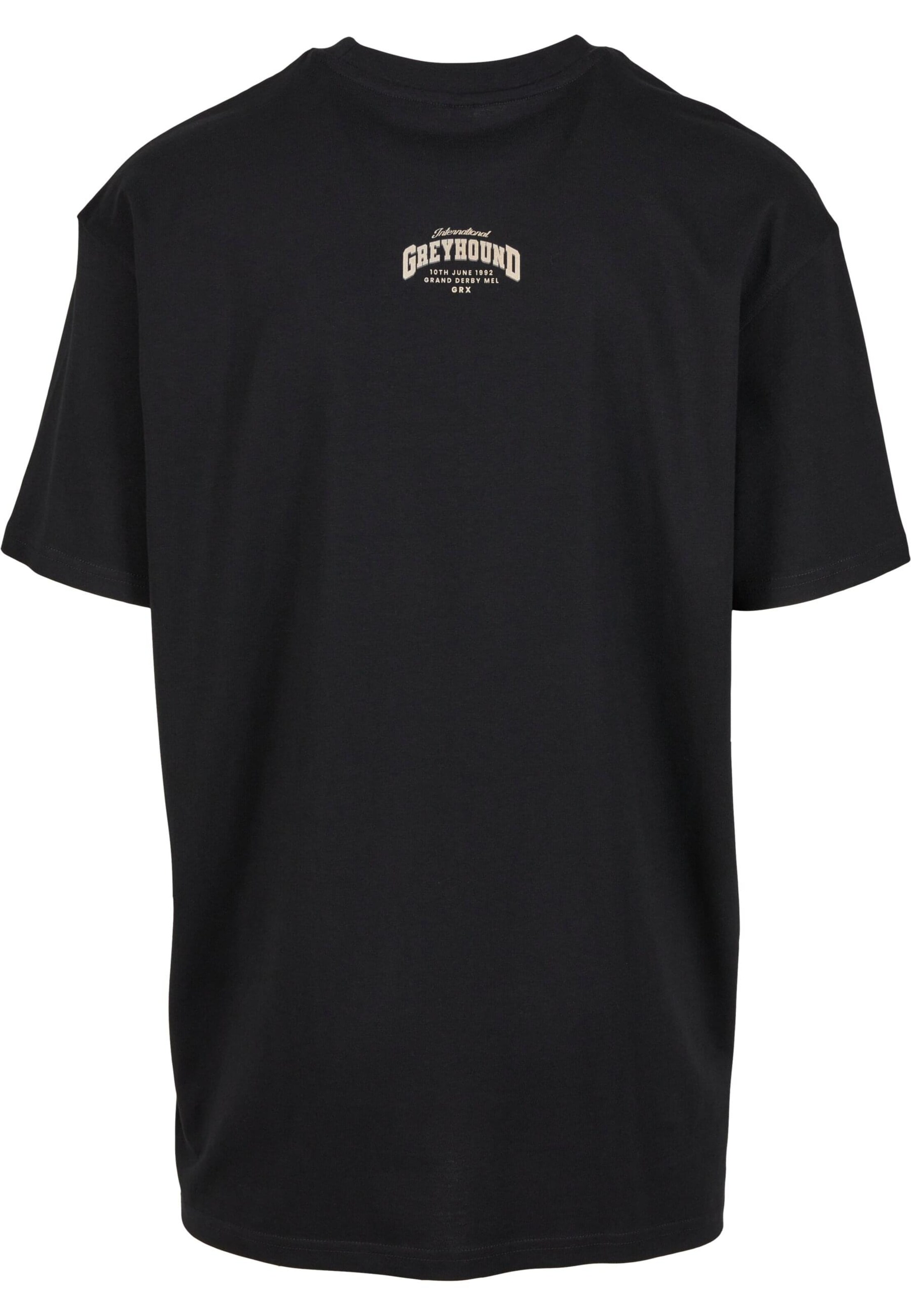 Maglietta 'Greyhound Racing' di Mister Tee in nero