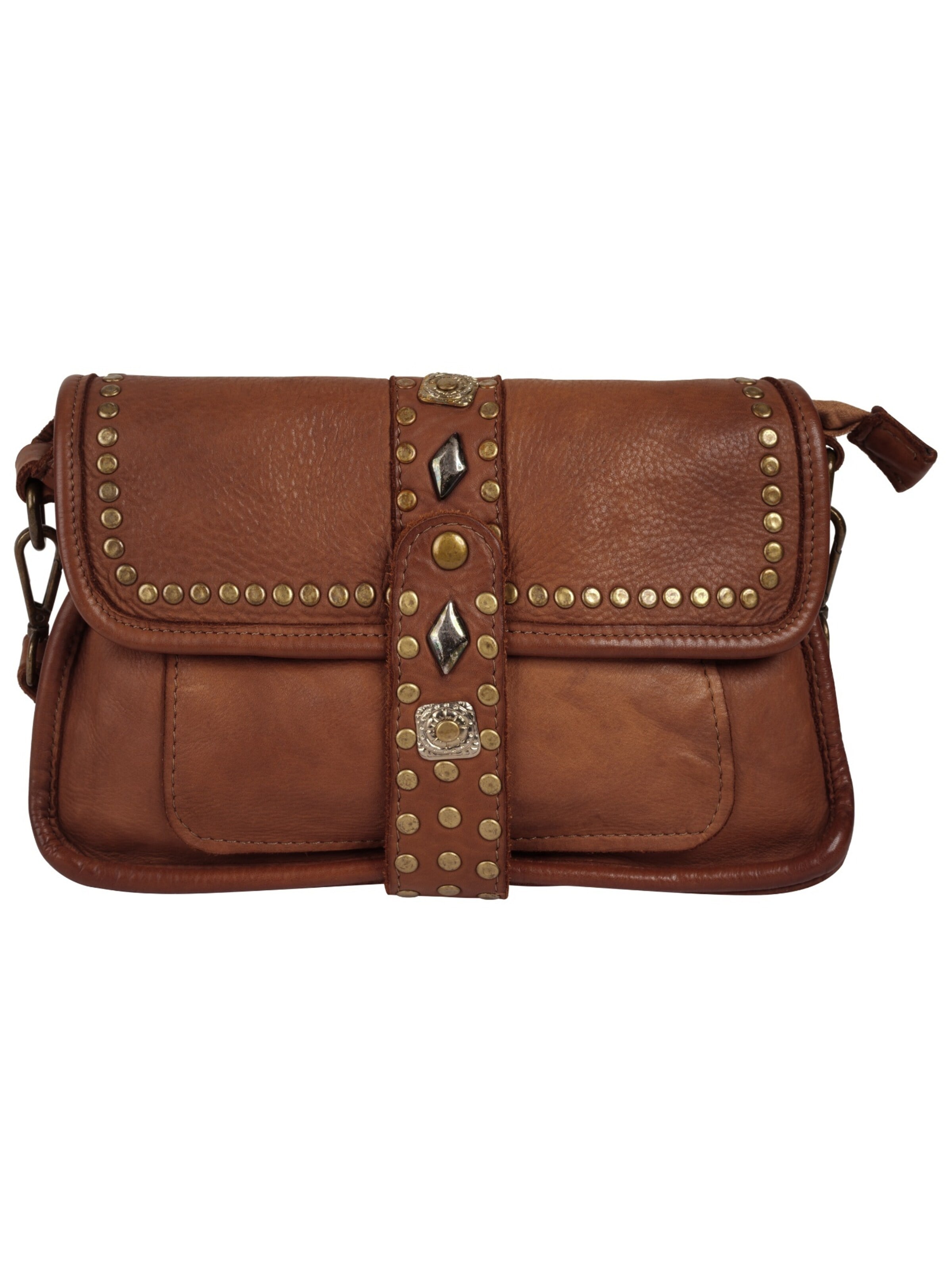 Samantha Look Handtasche‌ in Braun: Vorderseite