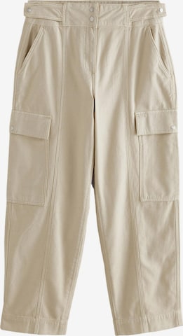 Next Loosefit Gargohousut värissä beige: etupuoli