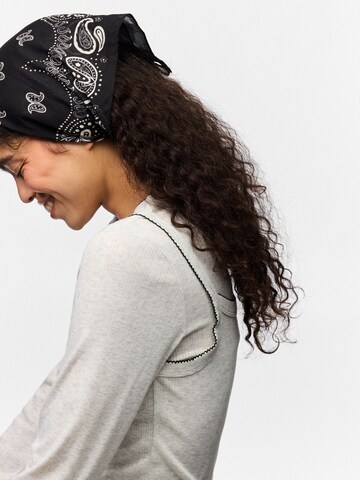 PIECES Tuch 'KAMILLA ' in Schwarz