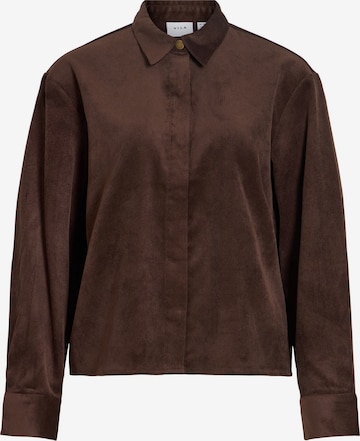 VILA Bluse 'VICourdie' i brun: forside