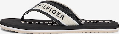 TOMMY HILFIGER Varvastossut koossa 40 värissä musta / valkoinen, Tuotenäkymä