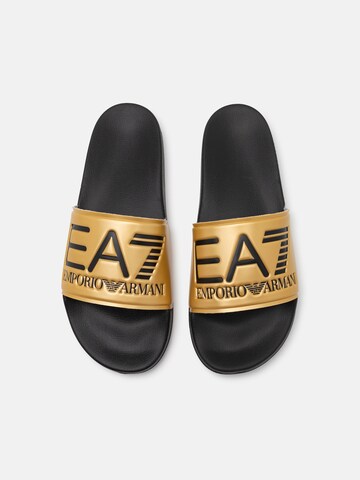 EA7 Emporio Armani Pantolette in Gold