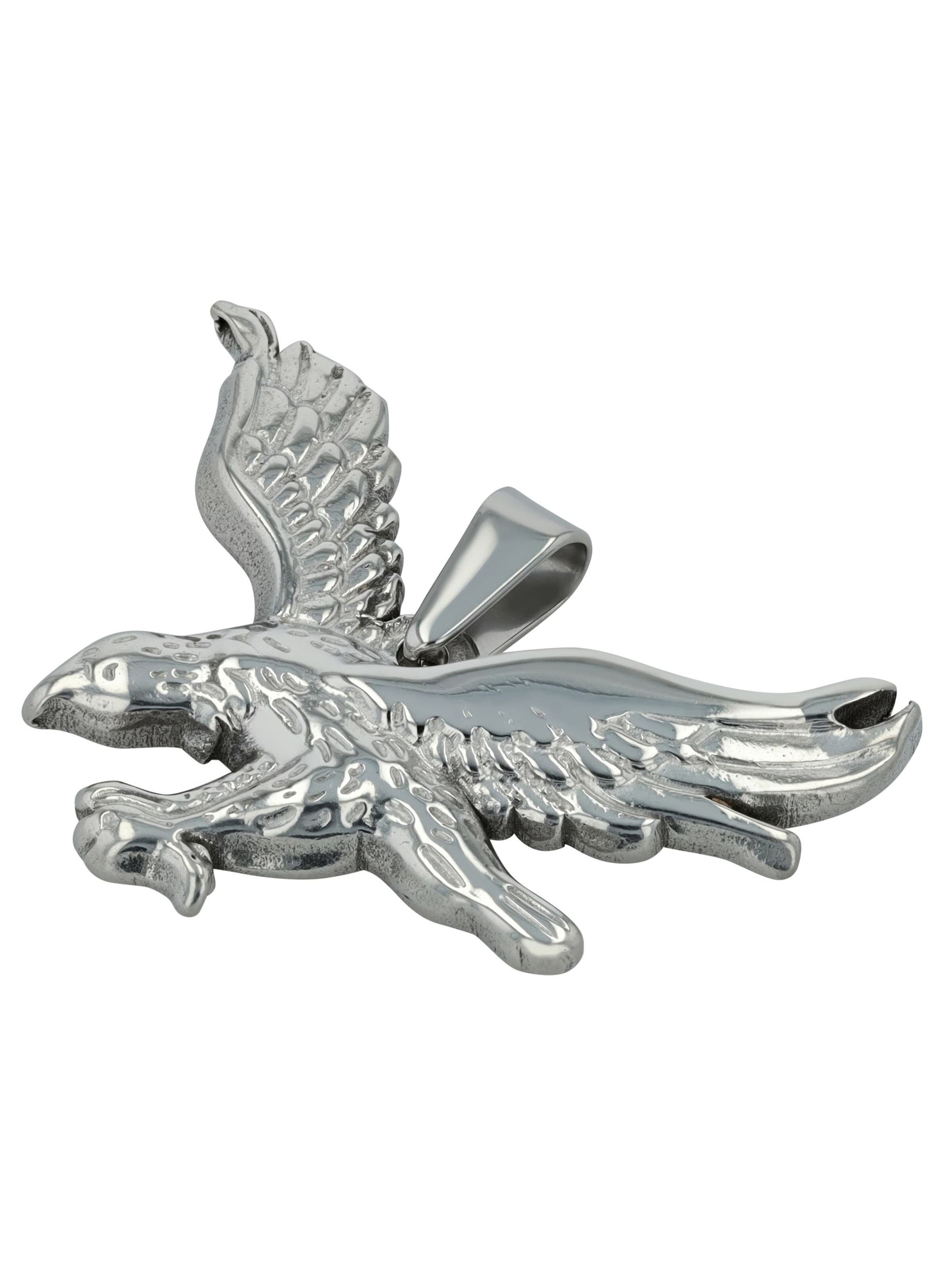 Akzent Pendant 'Lev, langlebig' in Silver: front
