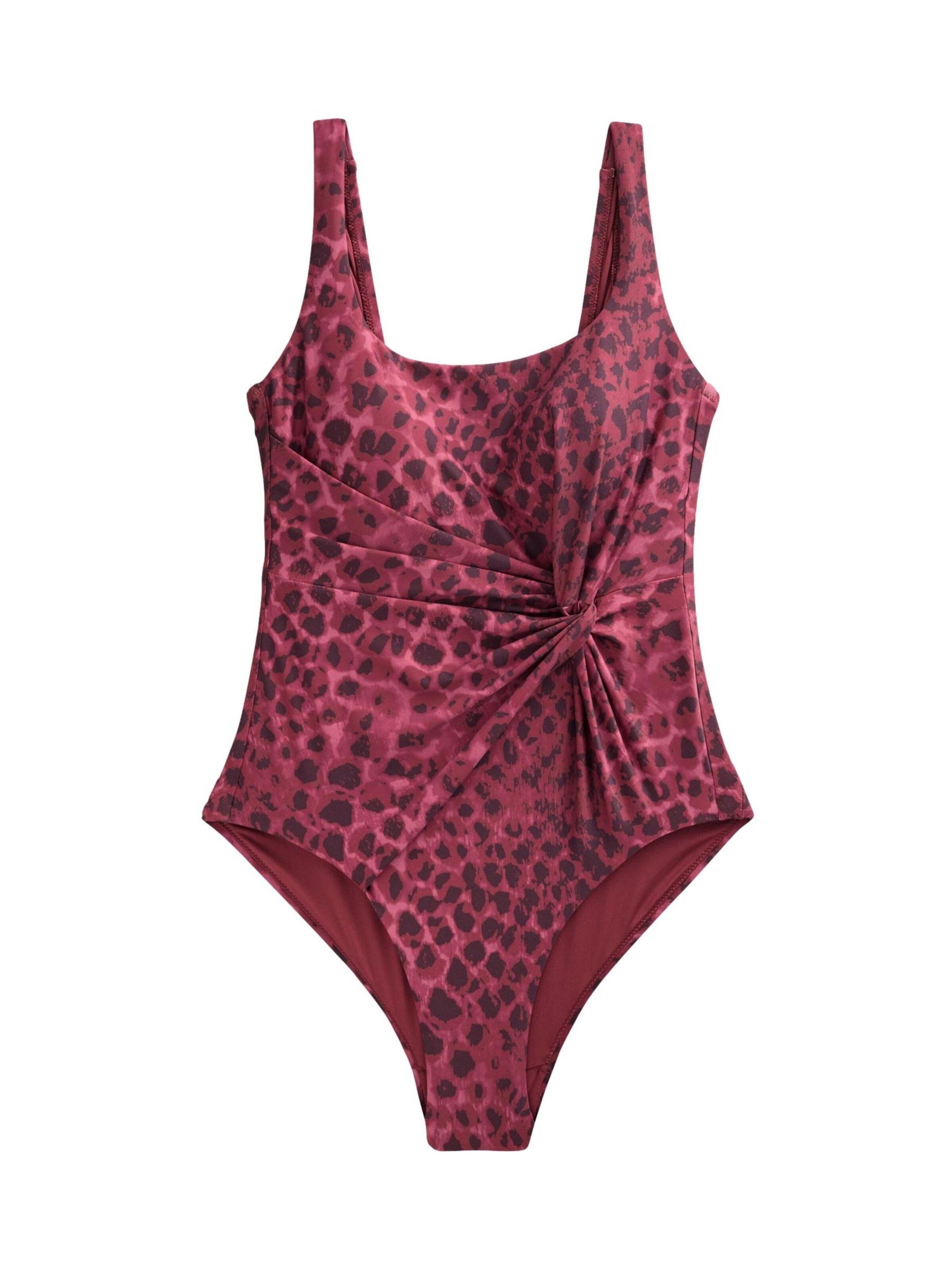Next Shaping Swimsuit in Purple: front