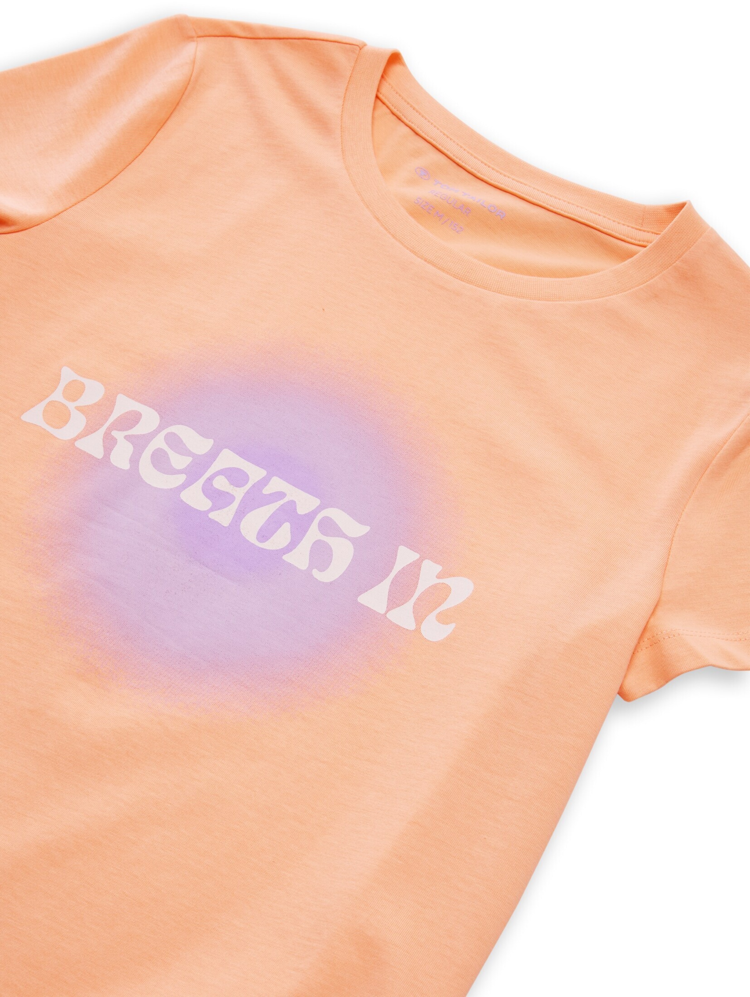 TOM TAILOR T-Shirt in Orange