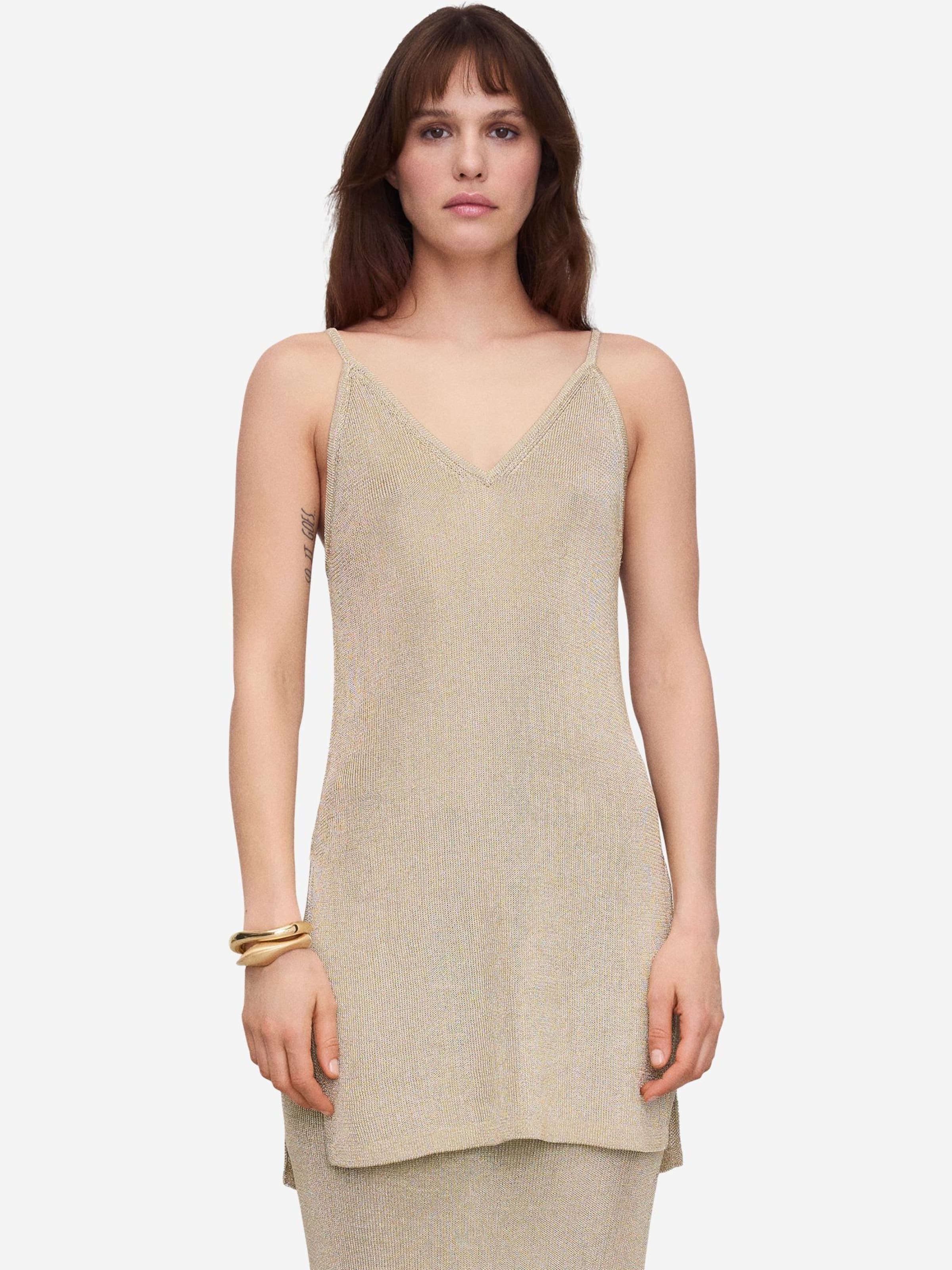 Adolfo Dominguez Φούστα σε χρυσό