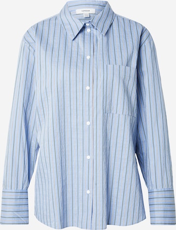 mėlyna TOPSHOP Palaidinė 'ELOUISE': priekis