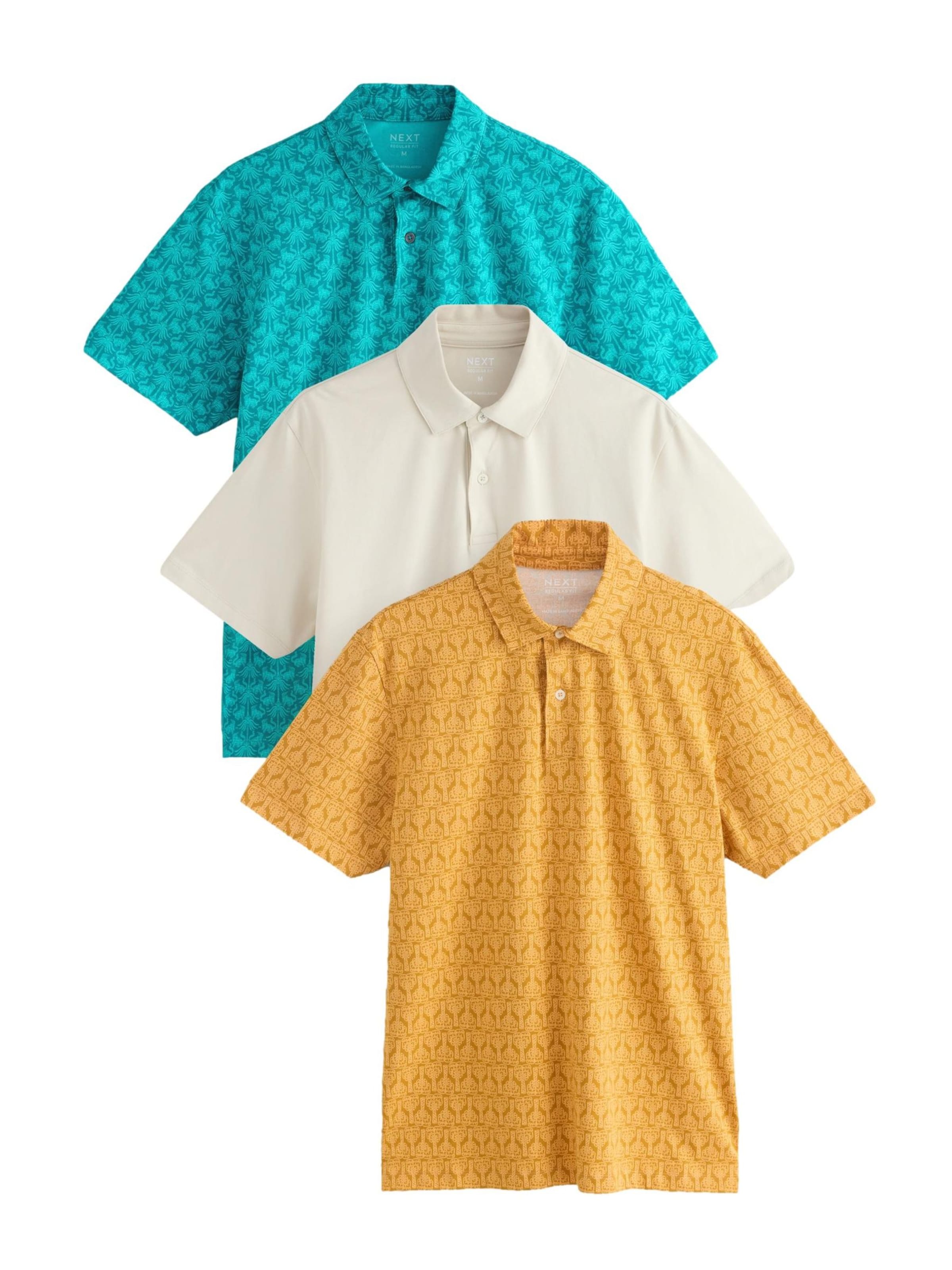 T-Shirt Next en beige : devant