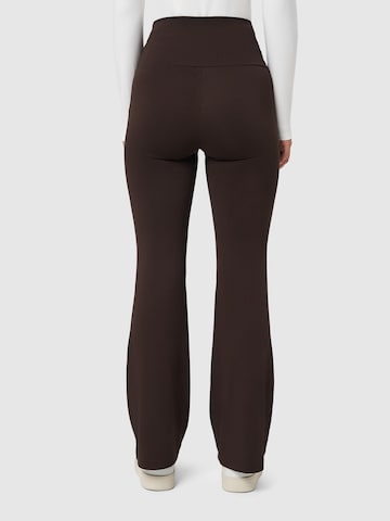 Les Lunes Flared Bukser 'Belle' i brun
