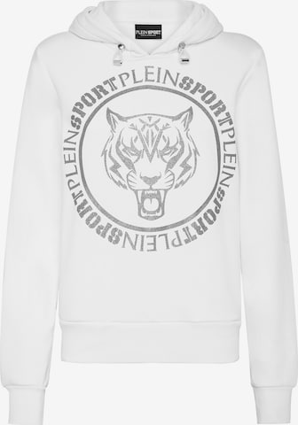 Plein Sport - Sudadera 'Tiger' en blanco: frente