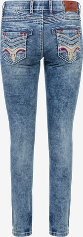 CIPO & BAXX Slimfit Jeans in Blau