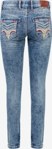 CIPO & BAXX Slimfit Jeans in Blauw