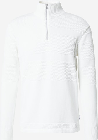 Kronstadt Pulover 'Hannes' | bela barva: sprednja stran