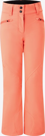 ZIENER Workout Pants 'ALIN-Z' in Orange: front