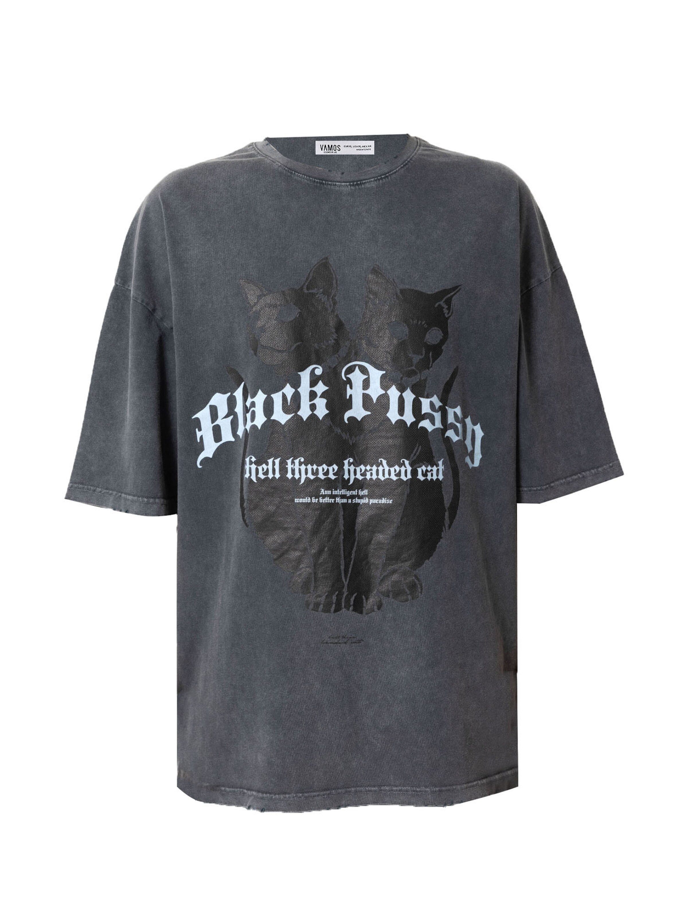 VAMOS CLO Футболка в Черный: спереди