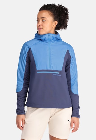 Kari Traa Outdoor Jacket 'Henni' in Blue: front