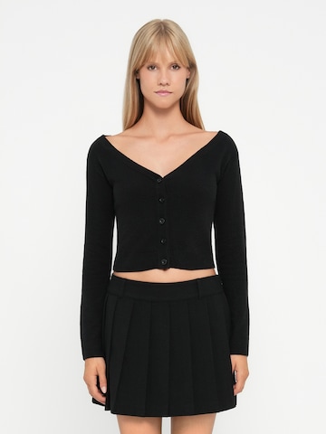 GAP Strickjacke 'CASHSOFT' in Schwarz: Vorderseite