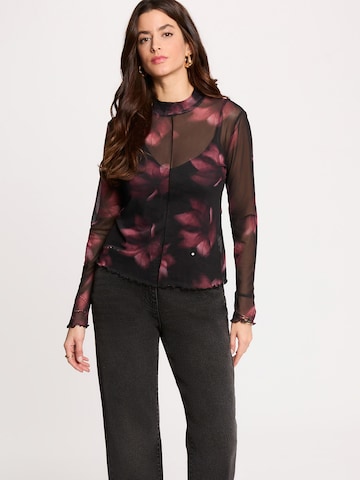 Morgan Shirt '261-TALEXI' in Zwart: voorkant