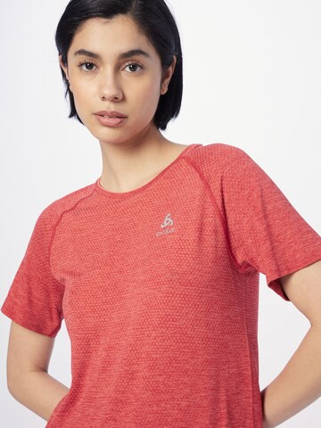 T-shirt fonctionnel 'Essential' ODLO en rouge