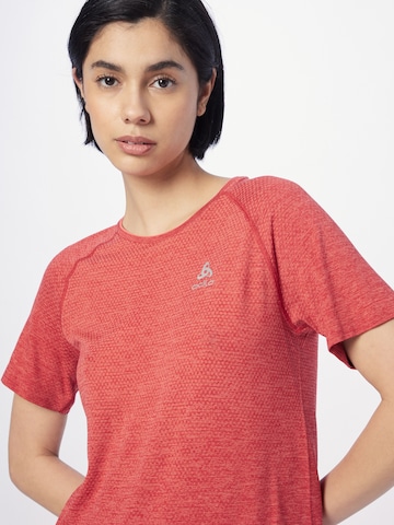 T-shirt fonctionnel 'Essential' ODLO en rouge