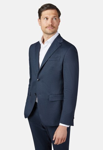 HECHTER PARIS Regular fit Business-colbert 'modern fit' in Blauw: voorkant